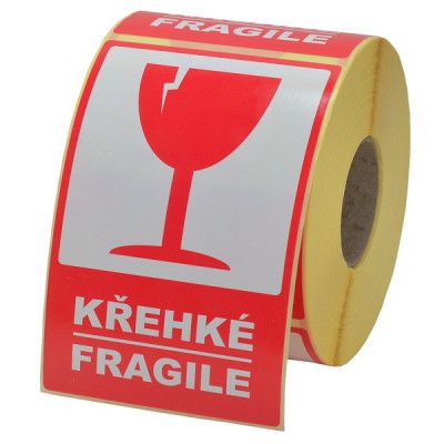 Etikety křehké